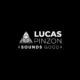 Logo Lucas Pinzon in a black BG