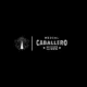 Caballero de Luz logo in a black BG